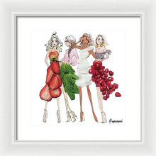 Fruit Girls - Framed Print
