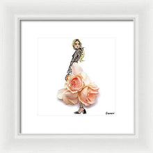 Roses and Lace - Framed Print