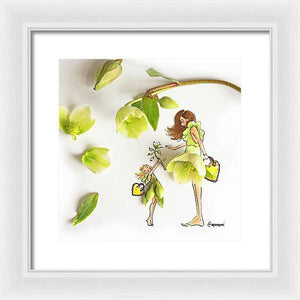 Two Hearts - Framed Print