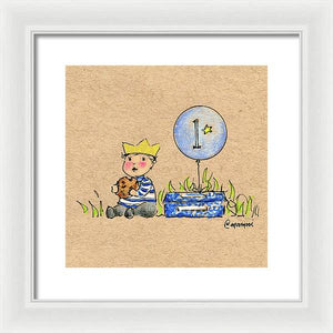 Birthday Boy - Framed Print