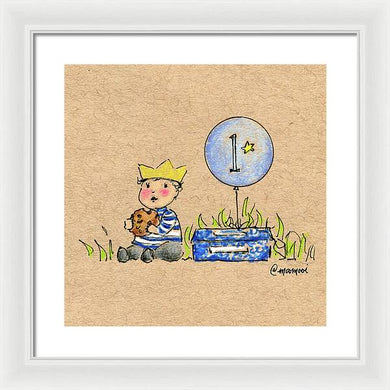 Birthday Boy - Framed Print