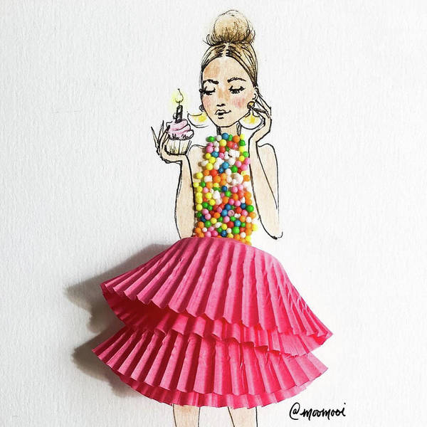 Birthday Girl Sprinkles - Art Print