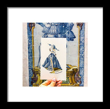 Blue Portugal Girl - Framed Print