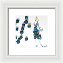 Blueberry Bella - Framed Print