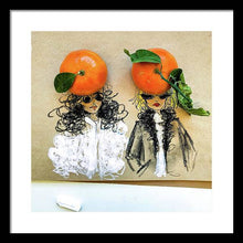 Clementine Hats - Framed Print