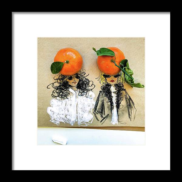 Clementine Hats - Framed Print