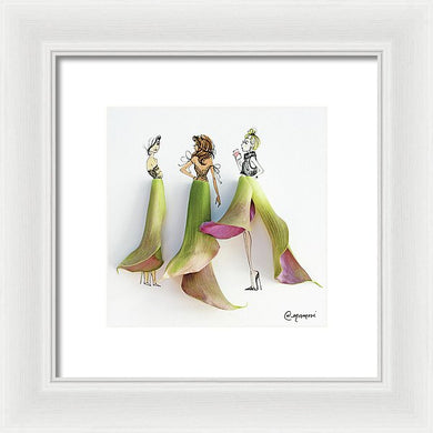 Lily Ladies - Framed Print