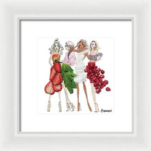 Fruit Girls - Framed Print
