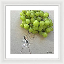 Grape Balloon  - Framed Print