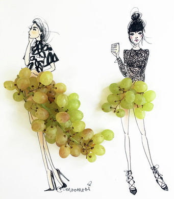 Grapeful  - Art Print