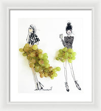 Grapeful  - Framed Print