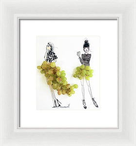 Grapeful  - Framed Print