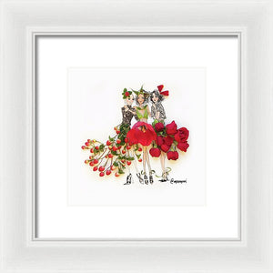 Holiday Party - Framed Print