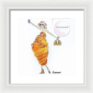 Maman Croissant - Framed Print