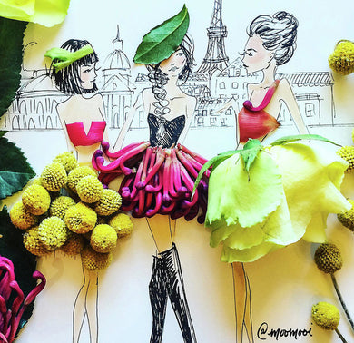 Paris Girls - Art Print