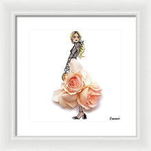 Roses and Lace - Framed Print