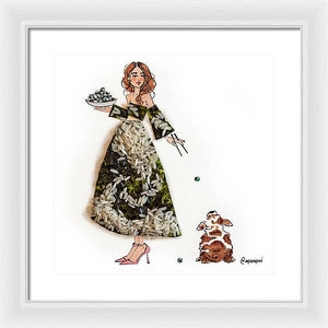 Seaweed Rice - Framed Print