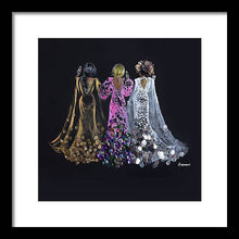 Sequin Girls - Framed Print