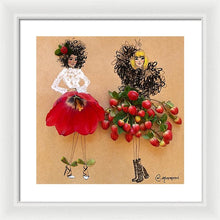 The Cranberry Girls  - Framed Print
