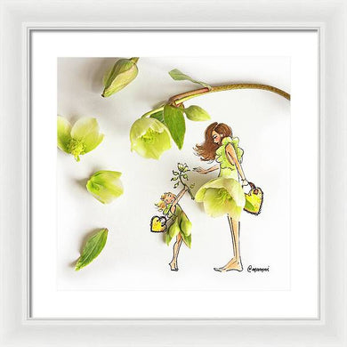 Two Hearts - Framed Print
